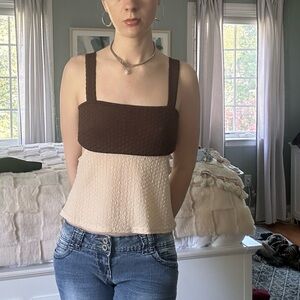 anthropologie tank top blouse